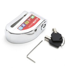 Loud Alarm Touch Anti Theft Motorcycle Scooter Security Wheel Disc Brake Lock
