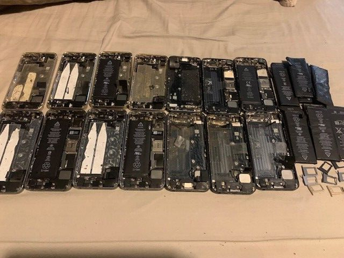 Apple iPhone 5 & 5s shells x14 Joblot - Faulty / Spares or Repairs - Picture 4 of 6