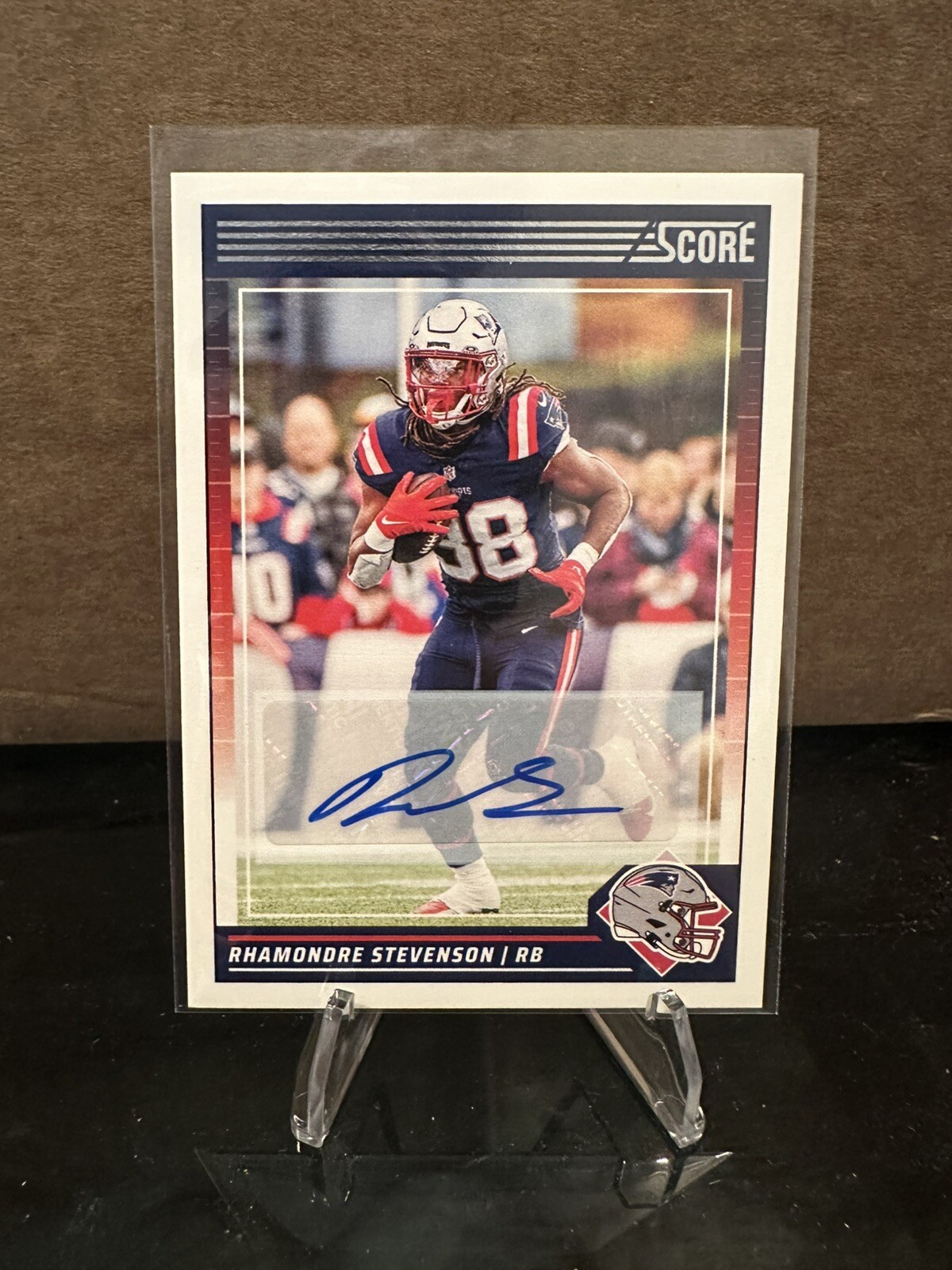 RHAMONDRE STEVENSON 2024 Panini Score Football 192 Autograph AUTO