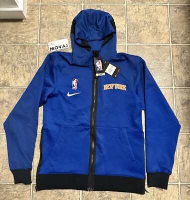 Nike Small NBA Therma Flex Showtime New York Knicks Full Zip