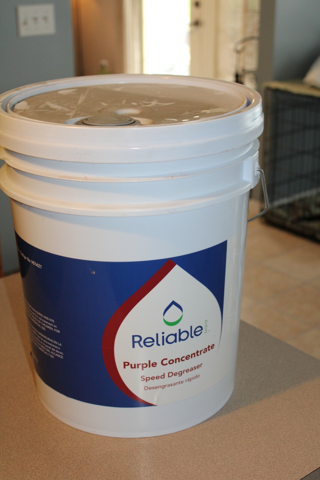 5 Gallons Reliable Brand V01423 Purple Concentrate Speed Degreaser