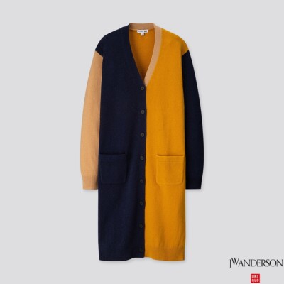 uniqlo navy cardigan