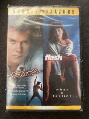 Footloose/Flashdance (DVD, 2007, 2-Disc Set, Widescreen) NEW SEALED(D8)