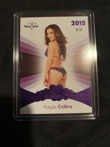 2015 Benchwarmer Signature Series Kayla Collins 4/4 - Picture 1 of 2