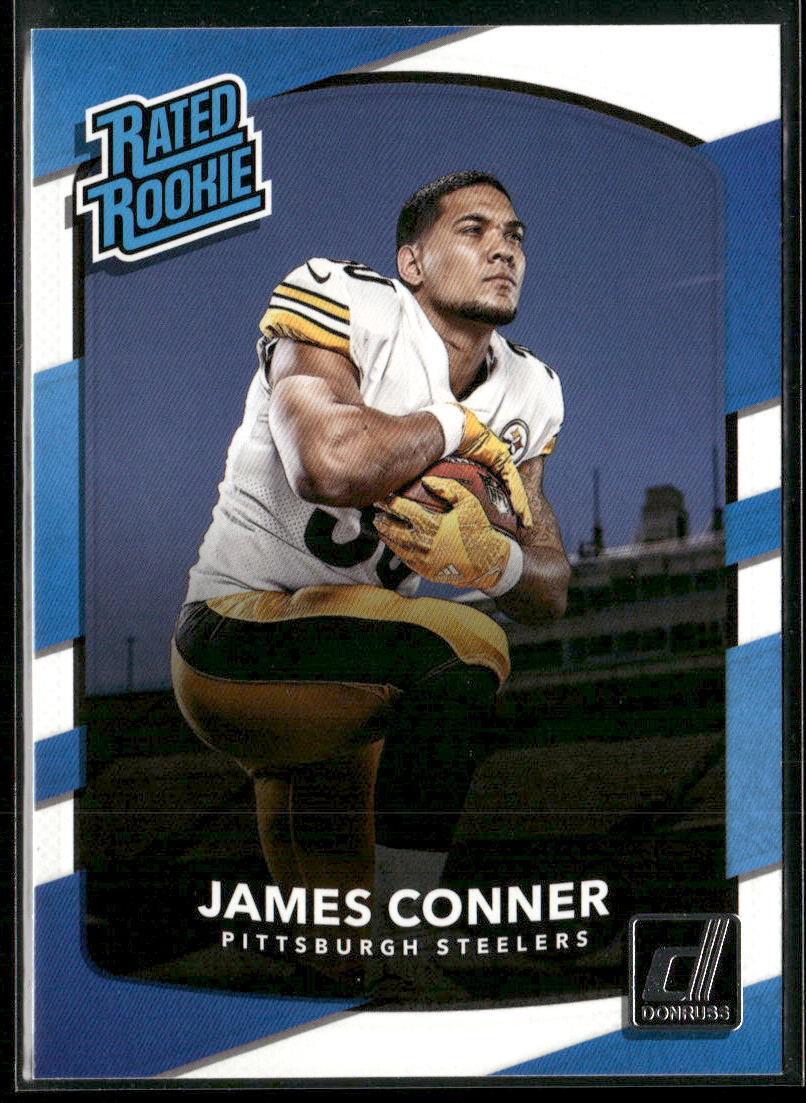 James Conner 2017 Donruss #322 - Pittsburgh Steelers