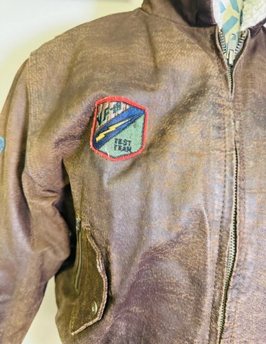 Vintage Flight Jacket Climate Control Rare Coat size Medium - Picture 3 of 7