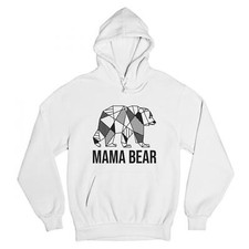 Mama Bear Sweatshirt Funny Mom Life Mother's Day Motherhood Maternity Hoodie