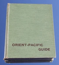 ORIENT PACIFIC LINE DELUXE SPECIAL GUIDE BOOK C-1900 LOTS FANTASTIC ADVERTS ETC