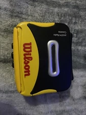 Wilson AM/FM Radio & Stereo Cassette Player WG1WY Portable Tested & Working