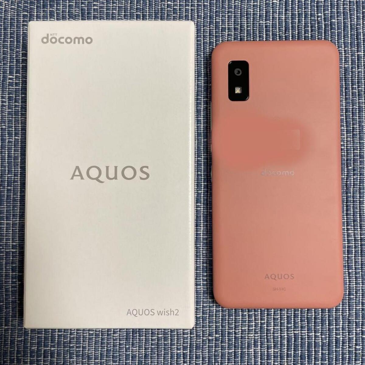 Sharp Aquos Wish2 Coral 64Gb Docomo Version SH-51C Unlocked