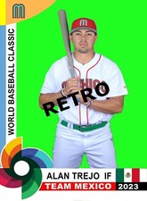 ALAN TREJO WORLD BASEBALL CLASSIC 2023 TEAM MEXICO CUSTOM CARD