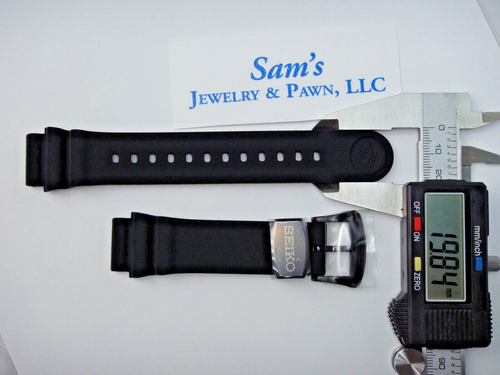 Originale Seiko Prospex=SBDC095=SBDX033=SPB125=20 mm (Z-20) cinturino orologio subacqueo nero - Foto 11 di 15
