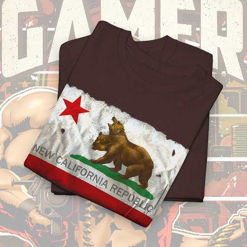 Camiseta Unisex Fallout Game New California Republic, Colección Camiseta Gaming - Imagen 28 de 181