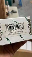 OSBORNE No. 89 - Pattern  Cabinet Makers Steel Pinch Dogs 3-1/2" Sold by 6 Pcs