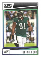 2022 Score #248 Fletcher Cox Philadelphia Eagles  Football Card