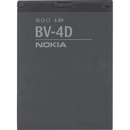 NOKIA NUOVA BATTERIA LITIO ORIGINALE BV-4D DA 1320 MAH PER N9 808 PUREVIEW PILA - Imagen 2 de 3