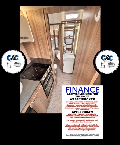 CRIS REG 2019 SWIFT FREESTYLE S4 EB 4 BERTH FIXED ISLAND BED TOURING CARAVAN - Picture 11 of 16