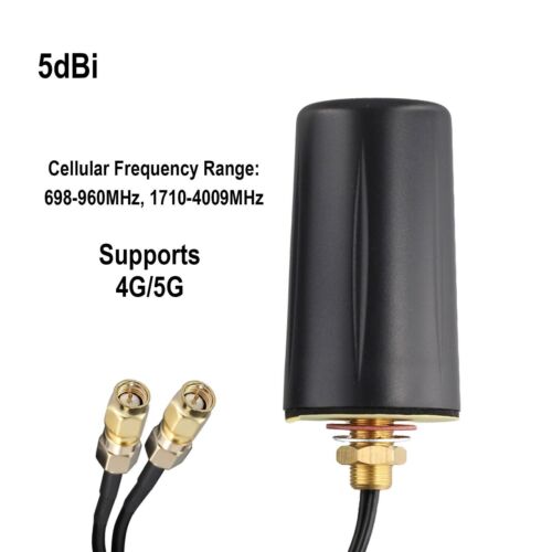 5G 4G LTE MiMo-Outdoor Broadband Mobile Antenna Vehicle External Antenna SMA - Picture 2 of 22