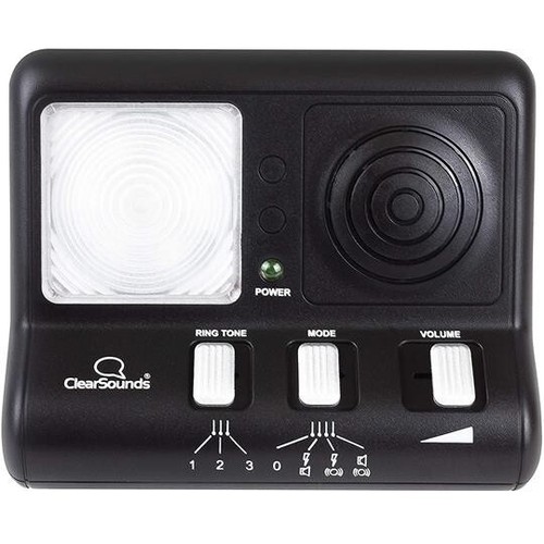 ClearSounds CR200 ClearRing Segnalatore strobo ad anello telefonico amplificato - Foto 1 di 5