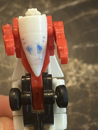 vintage 84 transformers mini micro cybertron space shuttle rare blue windshield - Picture 3 of 5