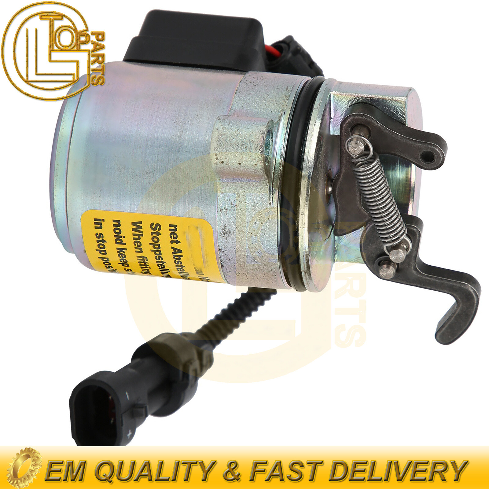 12V Fuel Shutoff Solenoid 04272956 for Bobcat 863 864 873 883 Deutz