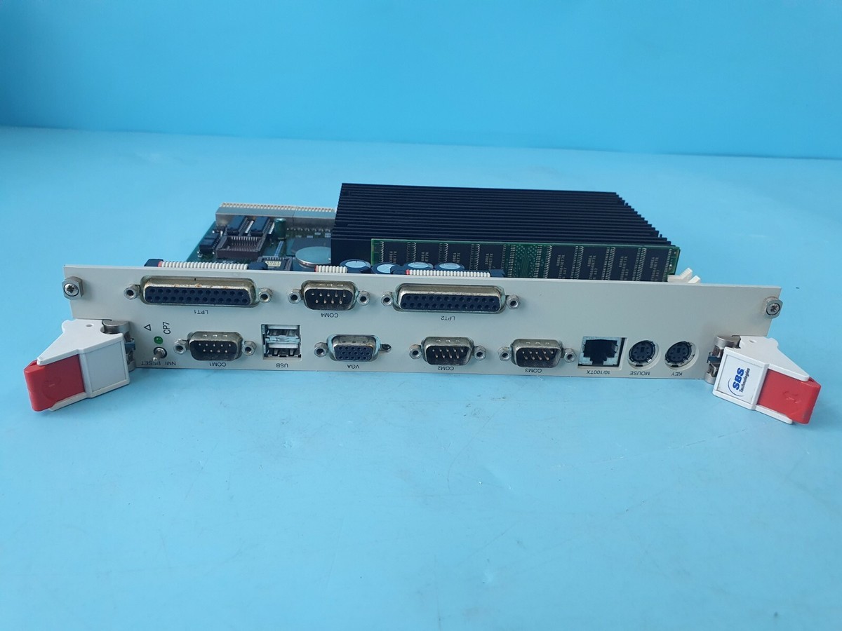 Carte Mère SBS Technologies GE CPCI CR7 – 6U CompactPCI – AMIBIOS 686 (occasion)