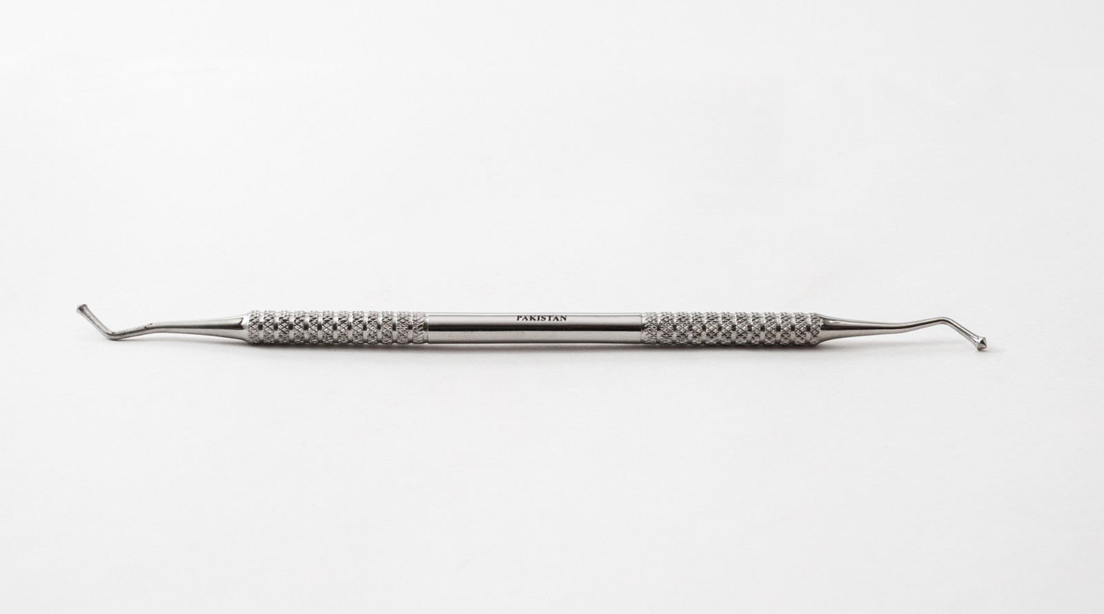 DENTAL INSTRUMENT AMALGAM CONDENSER BLACK SERRATE 1/2 STAINLESS STEEL