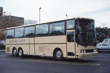 Original Bus Slide Charter Leonard Lines Tan Black Sabre Bus #851 1986 #31