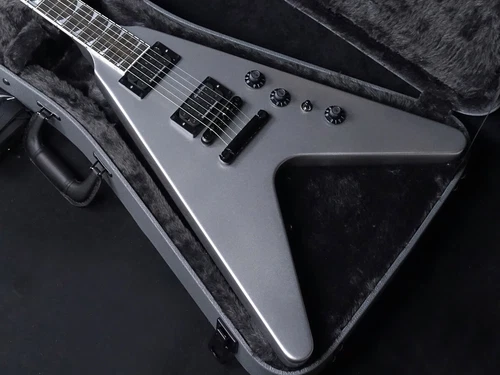 Gibson Dave Mustaine Flying V EXP Metallic Silver