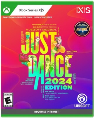 SEALED - Just Dance 2024 Edition - Code in Box - Xbox Series S, Xbox Series X
