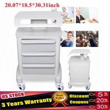 Mobile Beauty Spa Salon Medical Trolley Cart with Drawers Portable Tool Cart New