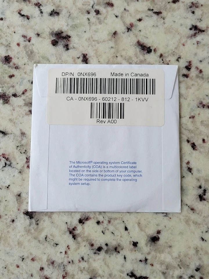 Dell Microsoft Windows Vista Business 32BIT Reinstallation DVD New - Image 2 of 3