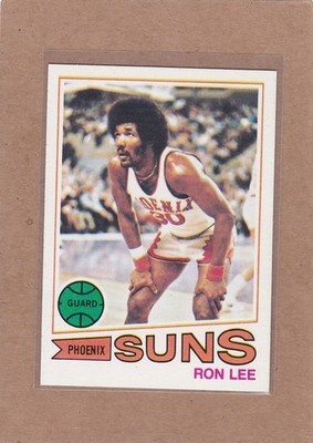 1977-78 TOPPS BASKETBALL WHITE BACK RON LEE #117 SUNS NM *A46007