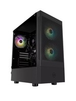 PCSPECIALIST Fusion 100 Gaming Desktop - AMD Ryzen 5, 16GB RAM, 1TB SSD