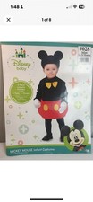 Disney Baby Mickey Mouse Costume Infant 12-24 month Halloween Unisex