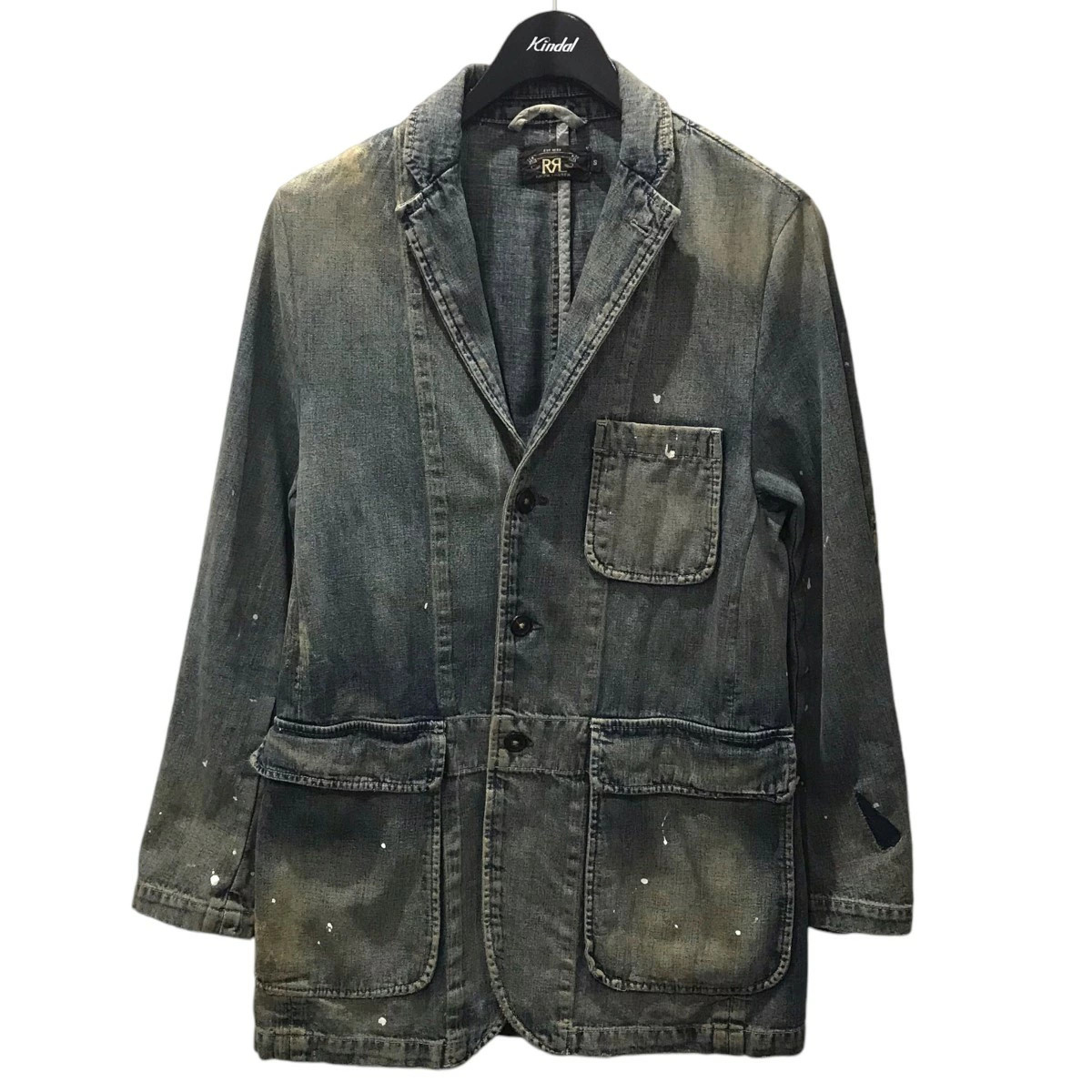 Used Rrl Processing Denim Jacket Indigo Size S - image 1