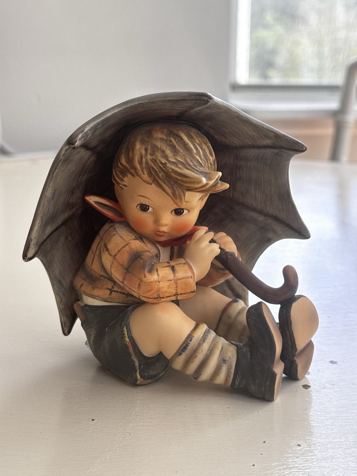 Vintage Hummel Figurine - Umbrella Boy