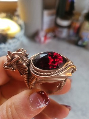 Drachenfels Drachengold ring Gr.60 neu mit Rechnung 