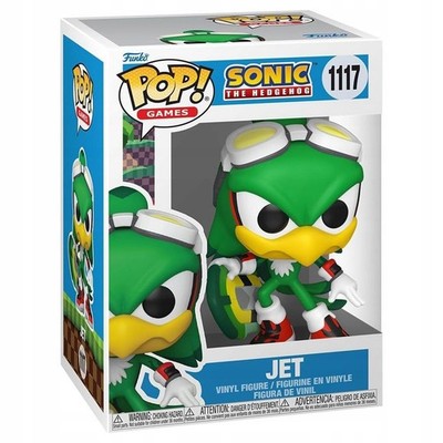 Funko Pop! 1117 Sonic the Hedgehog - Jet Sammelfigur, Neuware