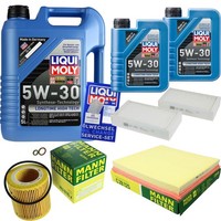 Mann Inspektionspaket 7L Liqui Moly Longtime 5W-30 FüR BMW X3 F25 Xdrive35I X4