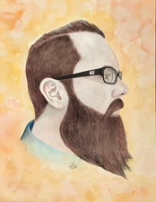 Original Art - Hand Painted - Watercolor on Paper - One of a Kind