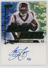 2022 SAGE Low Series Next Level Signatures Green 5/5 Stephen Carr Auto 0dp1