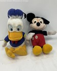 Vintage Disney Playskool Plush Toys Mickey Mouse & Donald Duck — photo 1