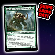 Vorinclex Monstrous Raider - Custom Art Magic: The Gathering Playtest Card