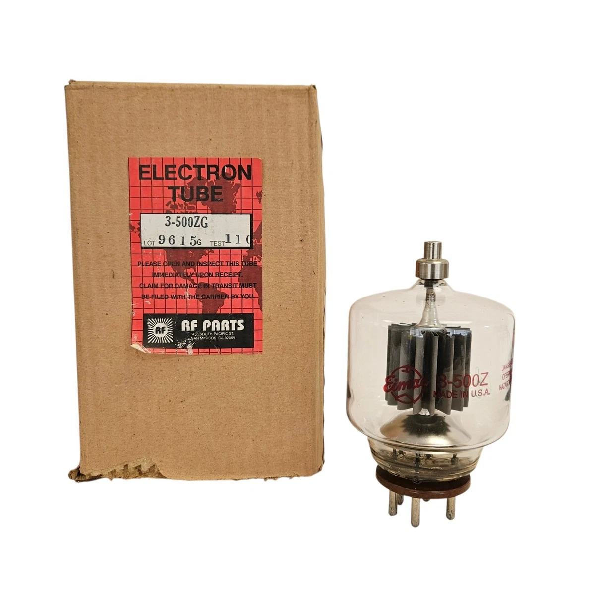 未使用品】Eimac 3-500Z 真空管 Electron Tube 米国製 【公式通販】