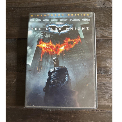 Warner Bros The Dark Knight Widescreen DVD Action Bale Ledger Caine 2008