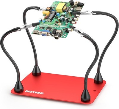 Helping Hands Soldering Station 4 Magnetic Flexible Arms Solder Helping Hands, T