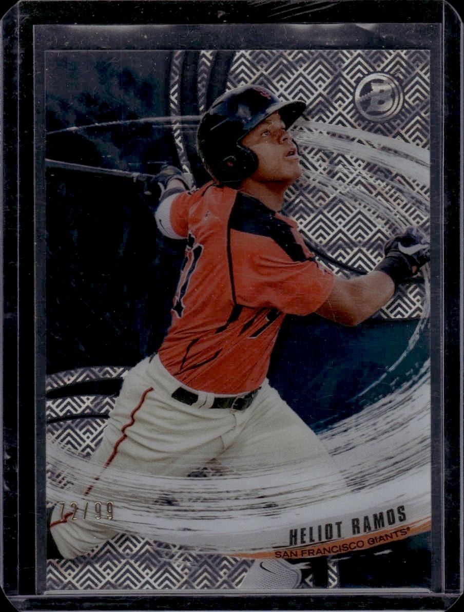 Heliot Ramos 2018 Bowman High Tek /99 TY-HR