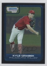 2006 Bowman Draft Chrome Draft Picks Kyle Drabek #DP46 h3a