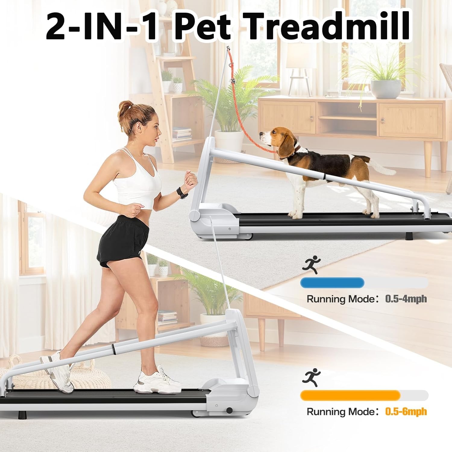 Dog Treadmill for Small Medium Dogs,Pet Running Machine,Dog Indoor Pacer Remote